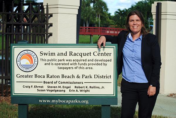 Greater Boca Raton Beach and Parks District Executive Director Briann Harms