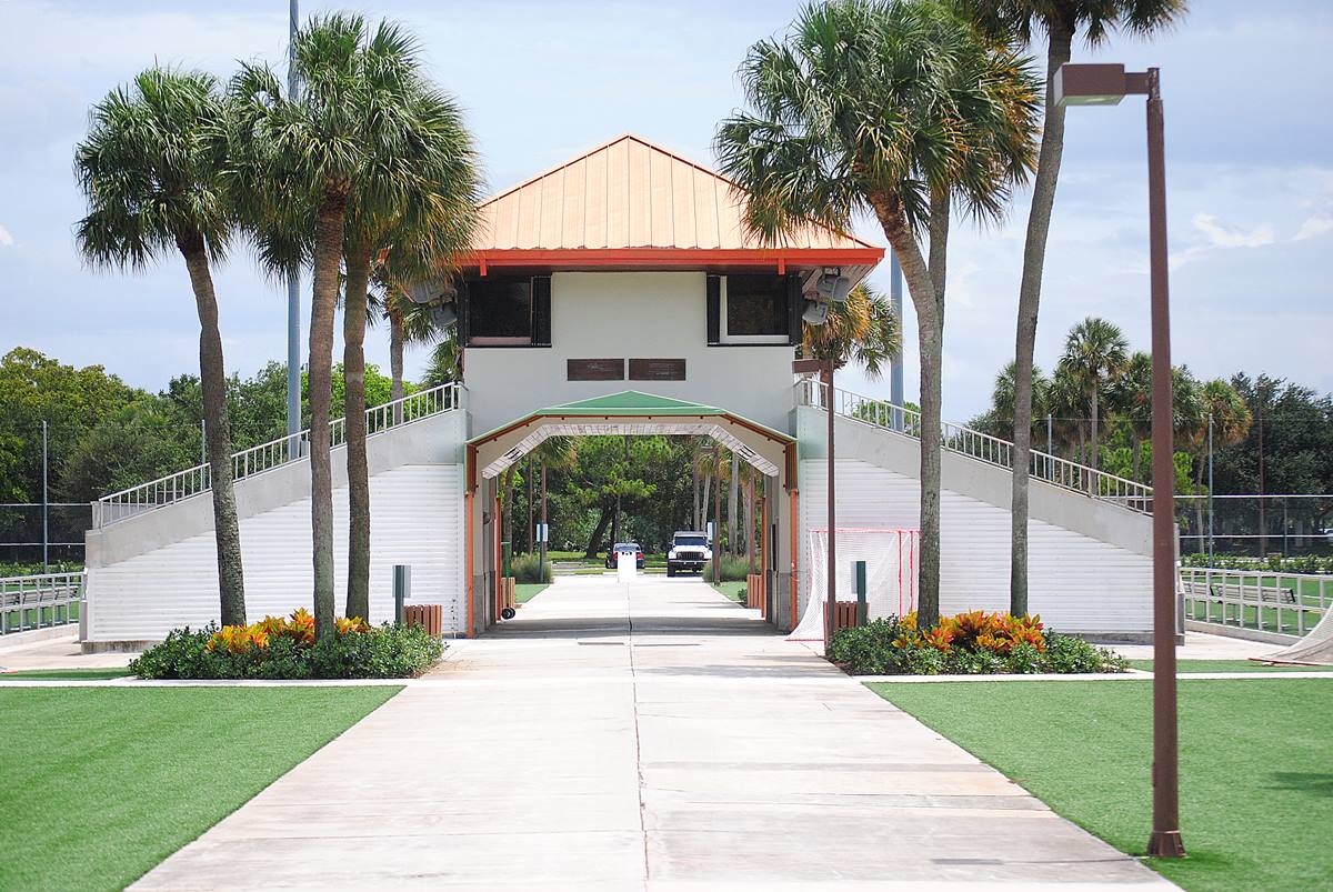 Patch Reef Park press box