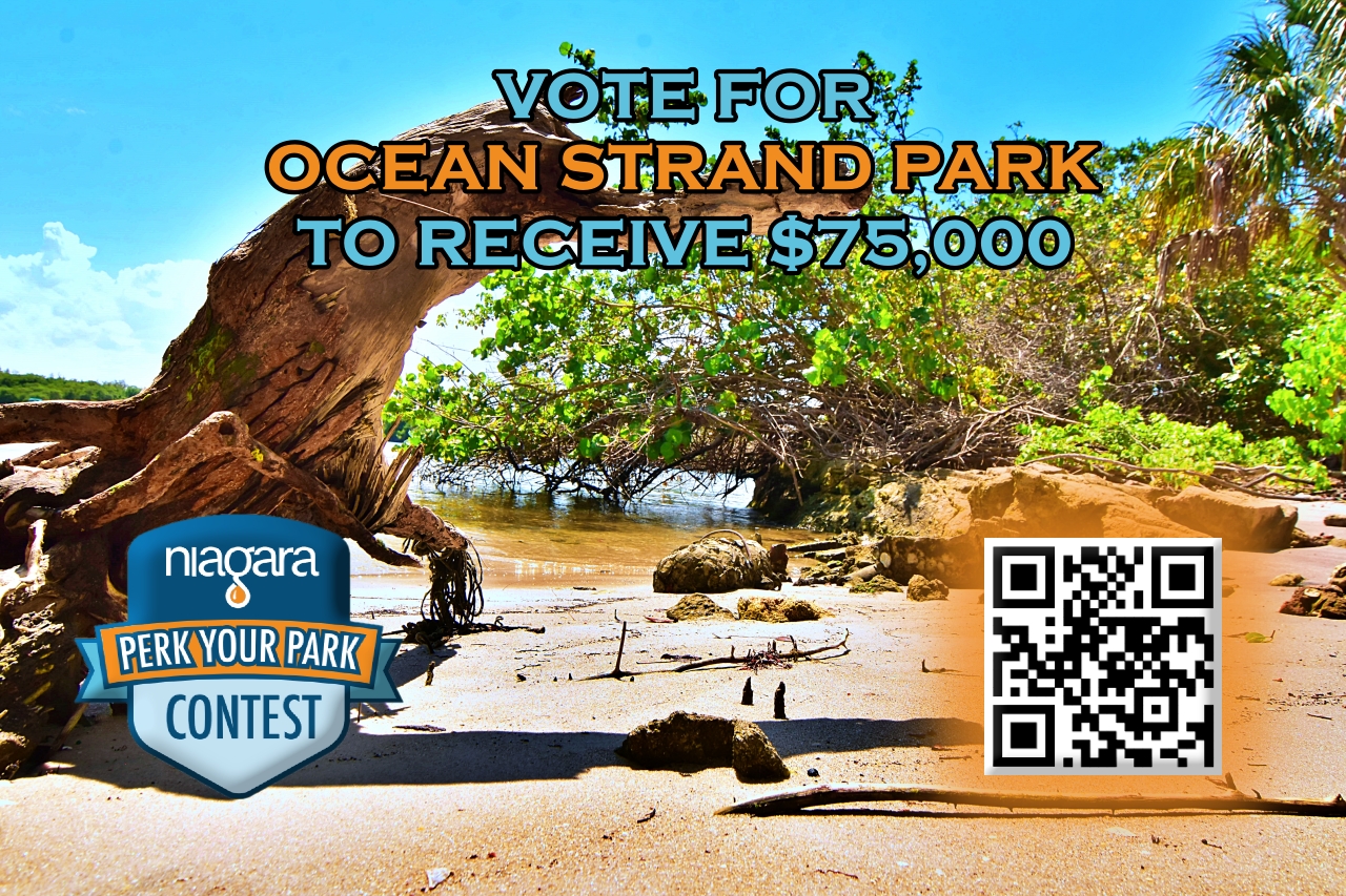 Ocean Strand Park contest QR code