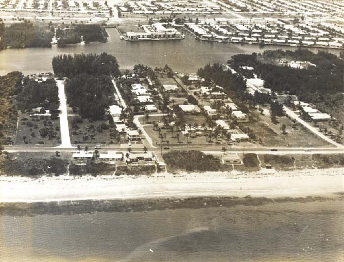 Ocean Strand aerial view